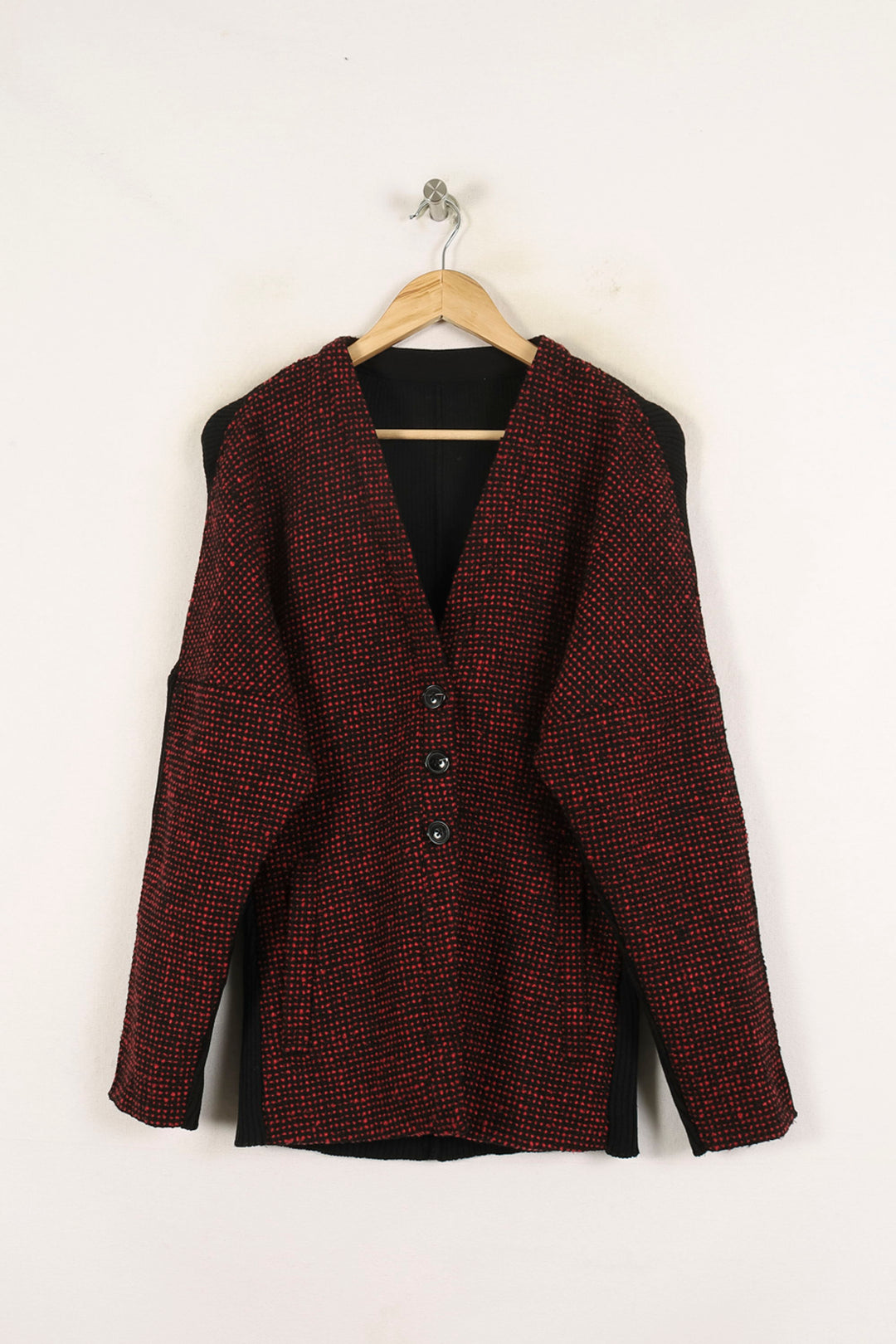 Veste Noire et Rouge - Taille S/36 de la marque Bérénice | PARAD72651 - Vendu par Paradigme - Image 2