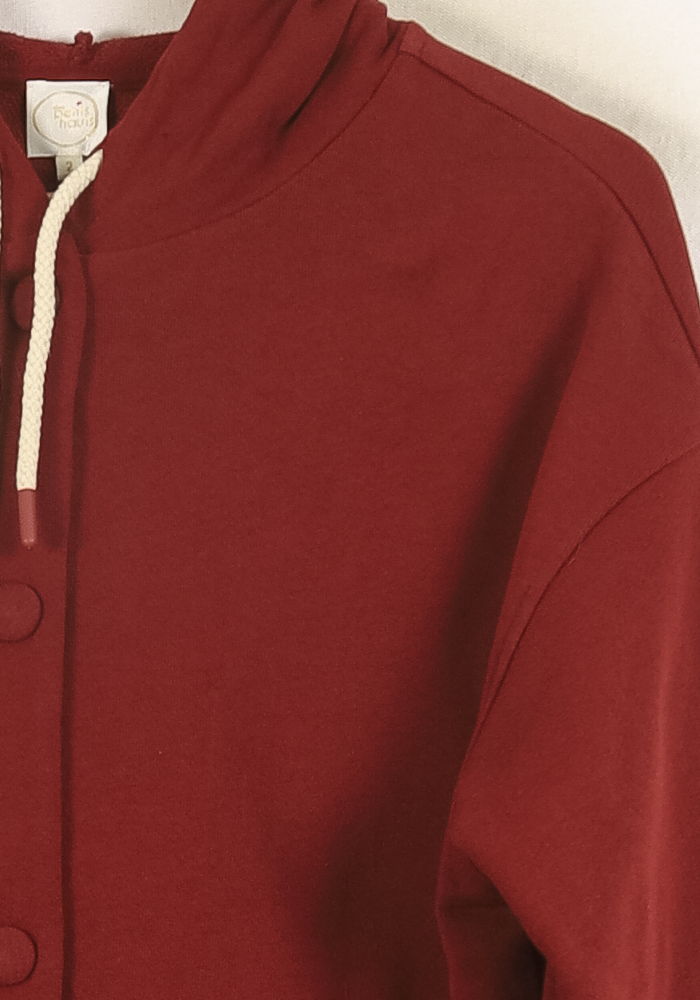 Sweat À Capuche Bordeaux - Taille M/38 de la marque Des petits hauts | PARAD34127 - Vendu par Paradigme - Image 3