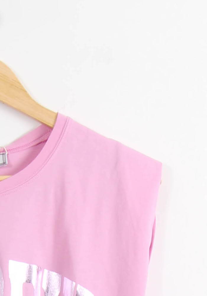 Débardeur Rose et Blanc - Taille XS/34 de la marque Imprevu | PARAD64291 - Vendu par Paradigme - Image 3