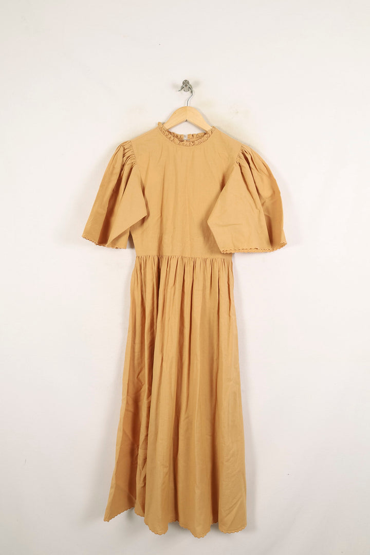 Robe Longue Orange - Taille S/36 de la marque Bérénice | PARAD72925 - Vendu par Paradigme - Image 2