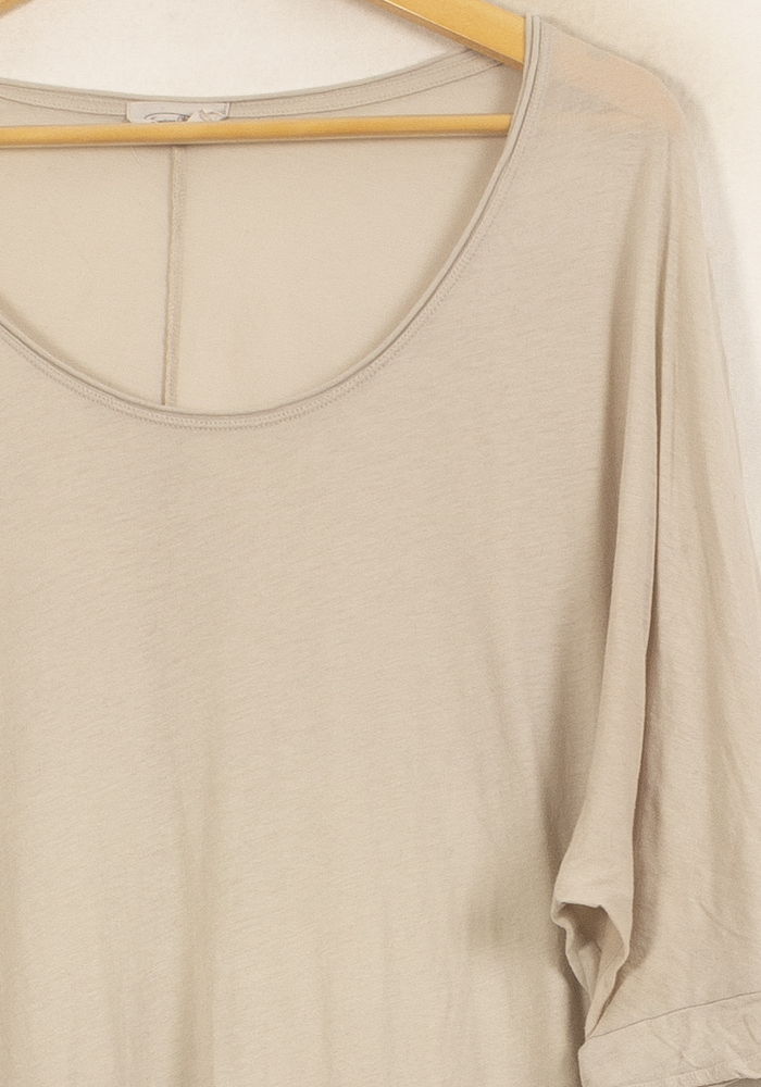 Tee-shirt Beige - Taille L/40 de la marque American Vintage | PARAD63422 - Vendu par Paradigme - Image 3
