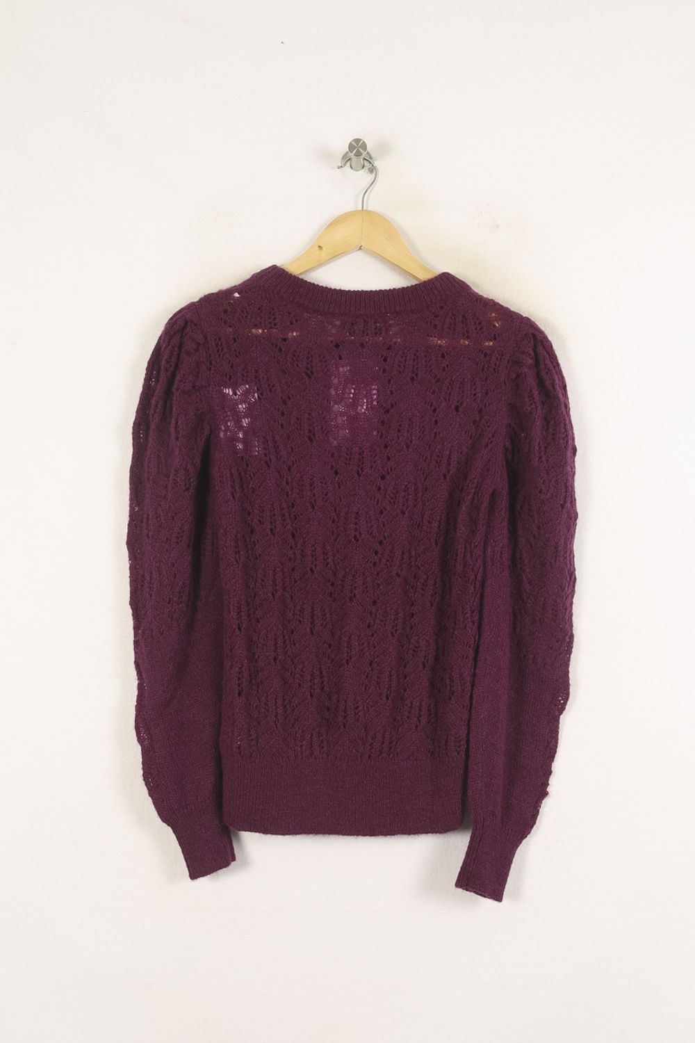 Pull Violet - Taille S/36 de la marque Bérénice | PARAD73254 - Vendu par Paradigme - Image 4