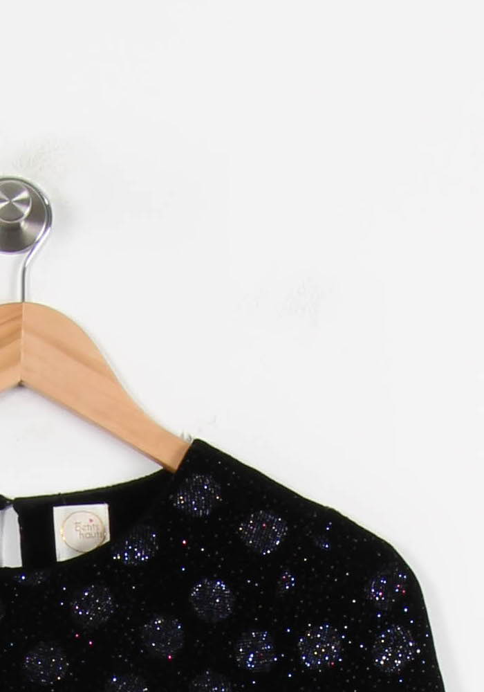 Robe Courte Noire et Bleue - Taille XS/34 de la marque Des petits hauts | PARAD52105 - Vendu par Paradigme - Image 3