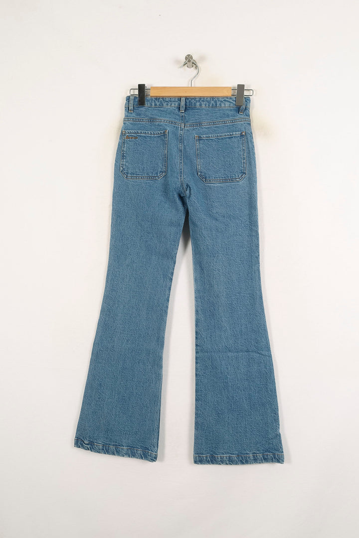 Jean Flare Bleu - Taille S/36 de la marque Bérénice | PARAD72938 - Vendu par Paradigme - Image 4