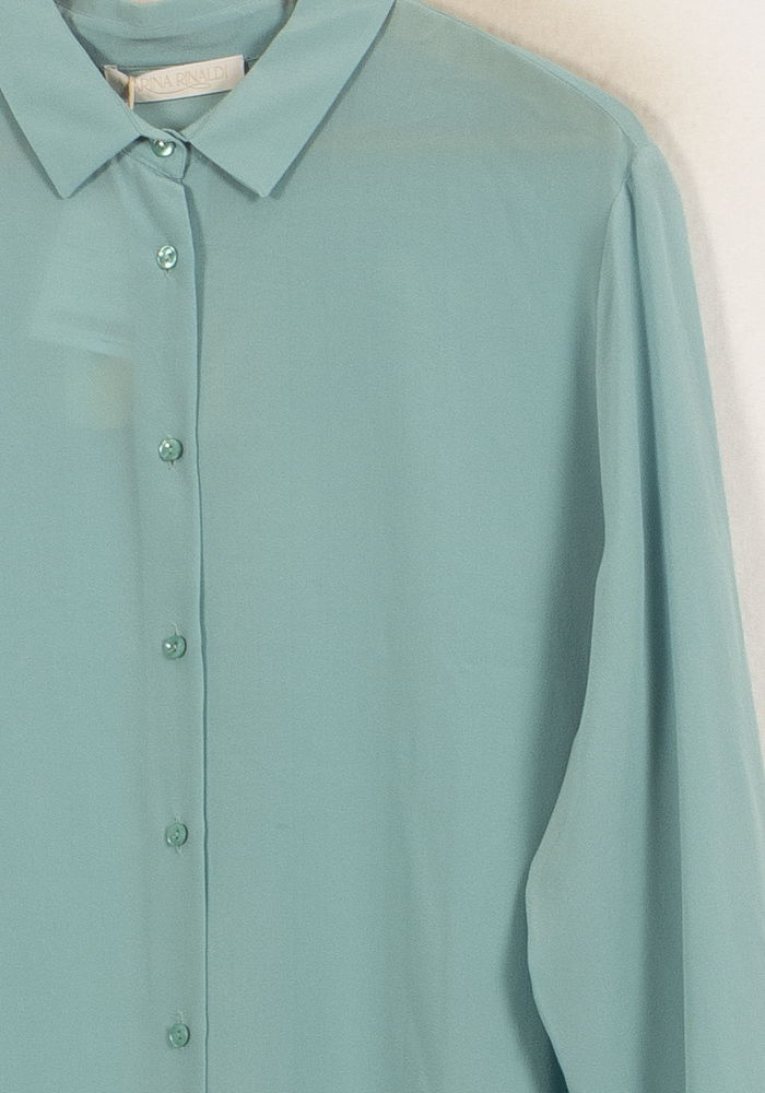 Chemise Verte - Taille XL/42 de la marque Marina Rinaldi | PARAD64982 - Vendu par Paradigme - Image 3