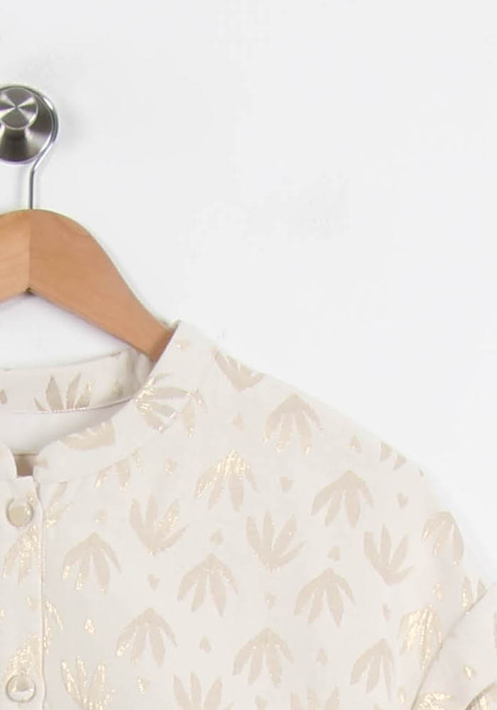 Veste Beige et Dorée - Taille XL/42 de la marque I.Code | PARAD67083 - Vendu par Paradigme - Image 3