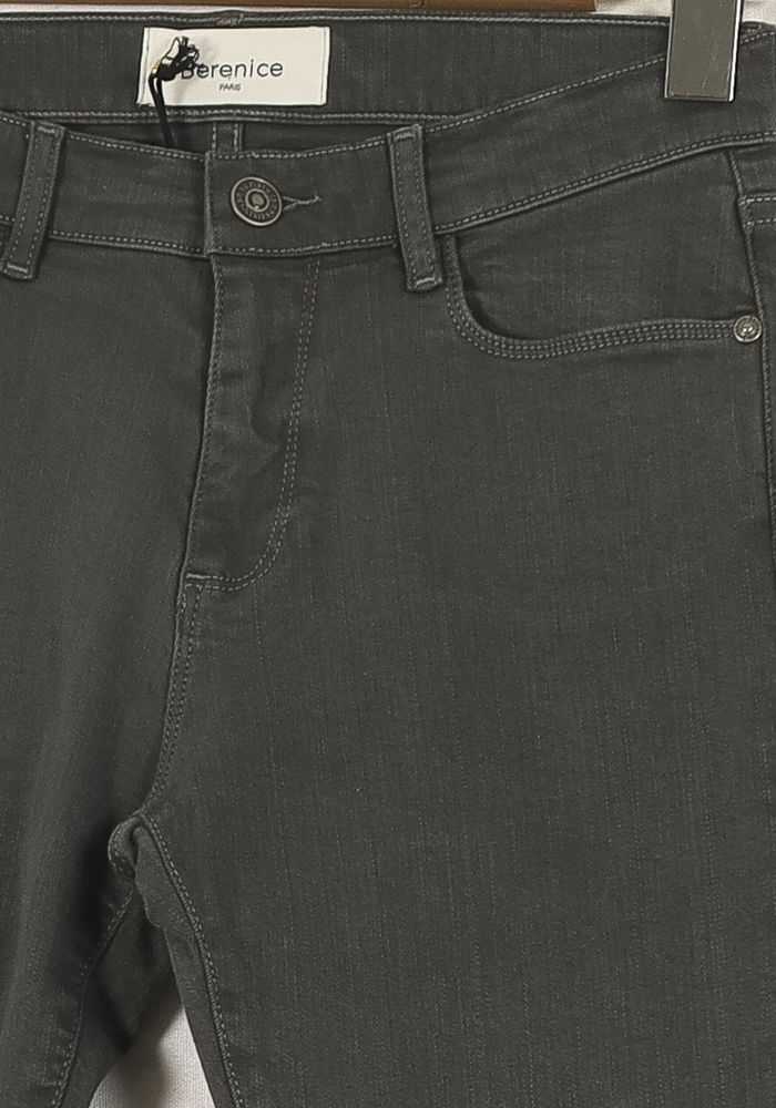 Jean Slim Gris - Taille S/36 de la marque Bérénice | PARAD67582 - Vendu par Paradigme - Image 3