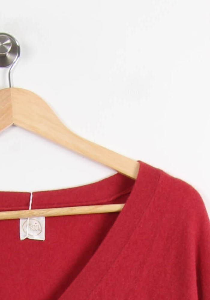 Cardigan Rouge - Taille S/36 de la marque Des petits hauts | PARAD65074 - Vendu par Paradigme - Image 3
