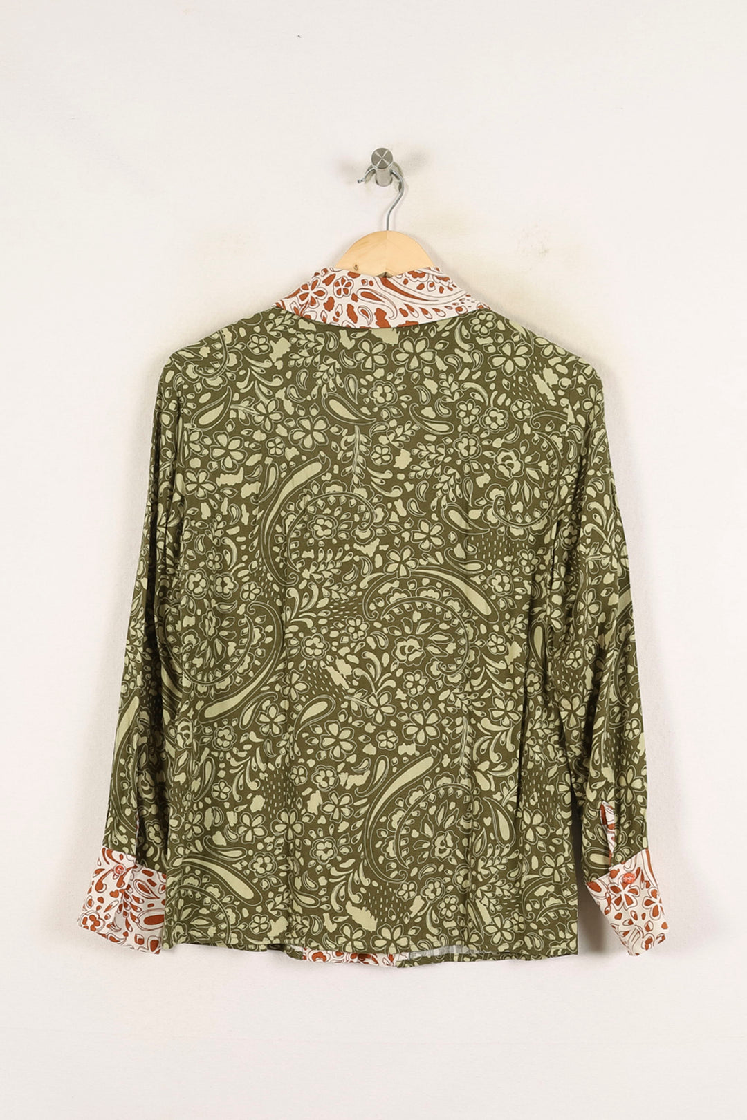 Chemise Verte et Blanche - Taille S/36 de la marque Imprevu | PARAD73208 - Vendu par Paradigme - Image 4