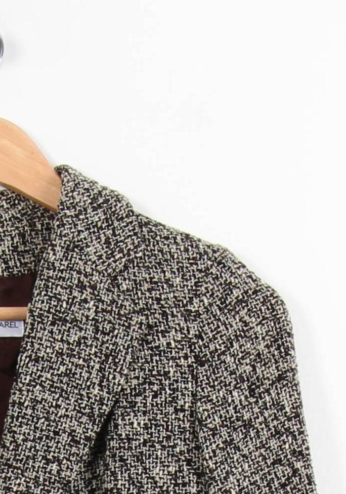 Veste Marron et Noir - Taille S/36 de la marque Gerard Darel | PARAD38135 - Vendu par Paradigme - Image 3