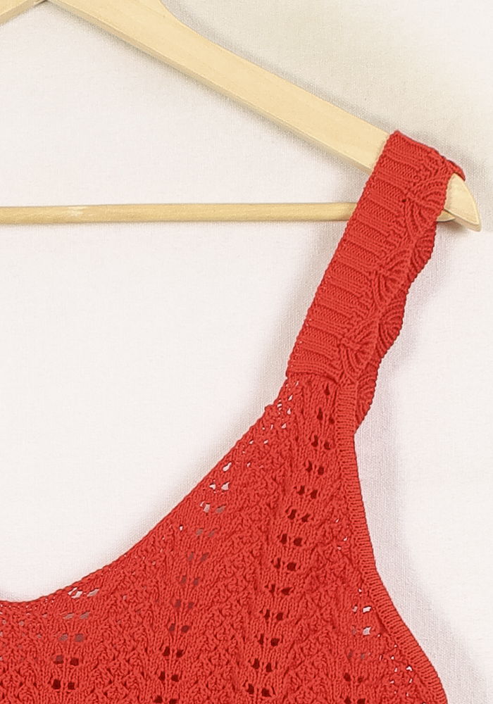 Débardeur Rouge - Taille L/40 de la marque Des petits hauts | PARAD50786 - Vendu par Paradigme - Image 3
