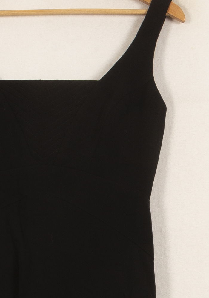 Robe Longue Noire - Taille L/40 de la marque Max Mara | PARAD55544 - Vendu par Paradigme - Image 3