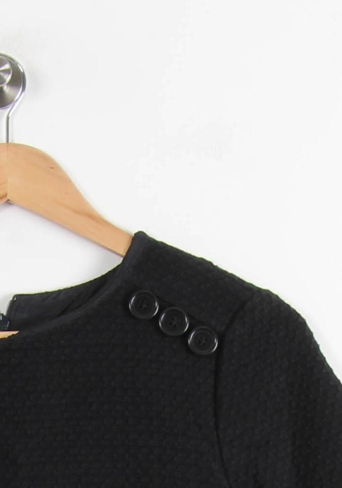 Robe Courte Noire - Taille XL/42 de la marque Caroll | PARAD65079 - Vendu par Paradigme - Image 3