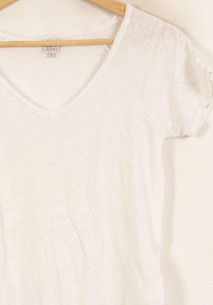 Tee-shirt Blanc - Taille S/36 de la marque Karl Marc John | PARAD65033 - Vendu par Paradigme - Image 3