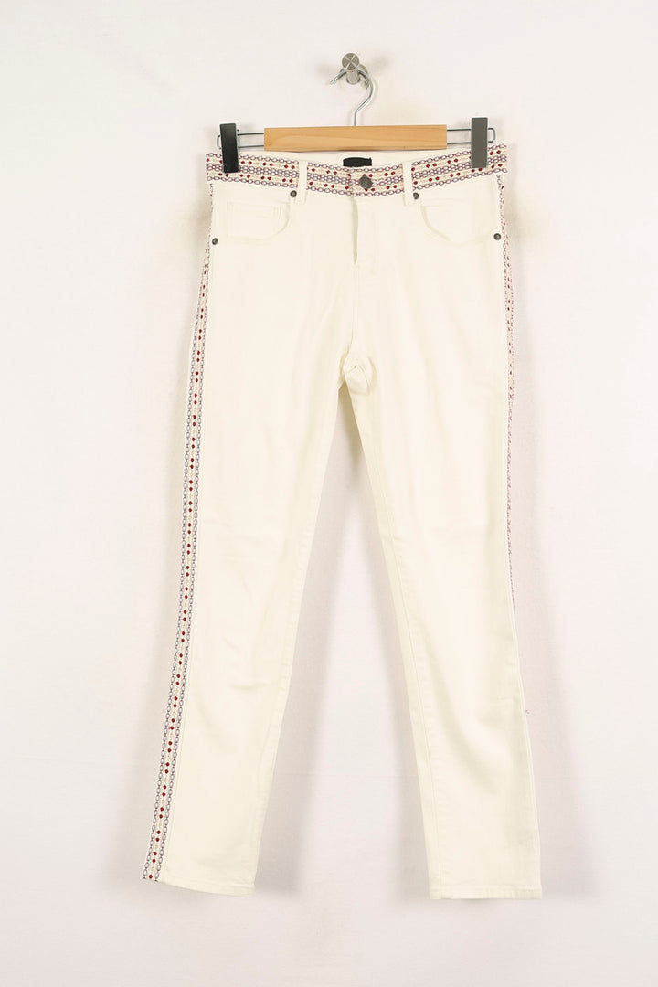 Jean Blanc - Taille M/38 de la marque Bérénice | PARAD72640 - Vendu par Paradigme - Image 2