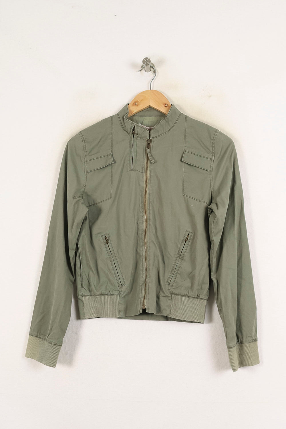 Blouson Vert - Taille XS/34 de la marque Bérénice | PARAD72655 - Vendu par Paradigme - Image 2