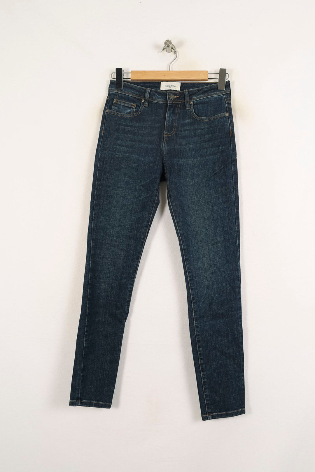Jean Slim Bleu - Taille S/36 de la marque Bérénice | PARAD72627 - Vendu par Paradigme - Image 2