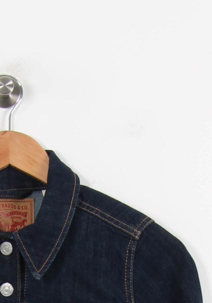 Veste En Jean Bleue - Taille XS/34 de la marque Levi's | PARAD64350 - Vendu par Paradigme - Image 3