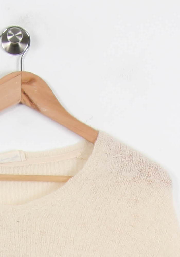 Pull Beige - Taille XS/34 de la marque American Vintage | PARAD53998 - Vendu par Paradigme - Image 3