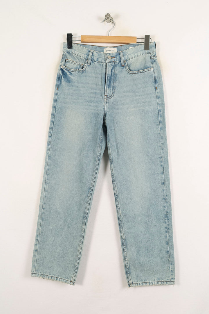 Jean Droit Bleu - Taille S/36 de la marque Bérénice | PARAD72628 - Vendu par Paradigme - Image 2