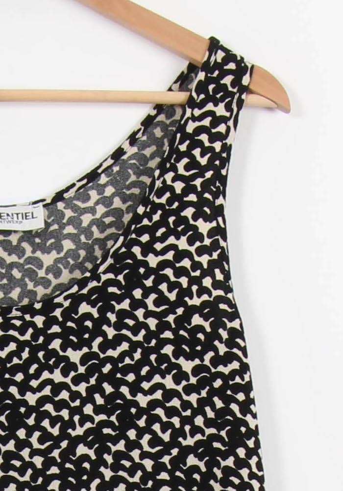 Combinaison Noire et Blanche - Taille M/38 de la marque Essentiel Antwerp | PARAD69511 - Vendu par Paradigme - Image 3