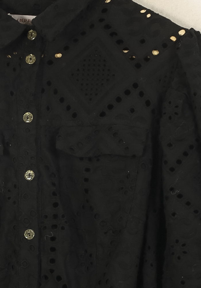 Robe Chemise Noire - Taille L/40 de la marque Imprevu | PARAD33454 - Vendu par Paradigme - Image 3