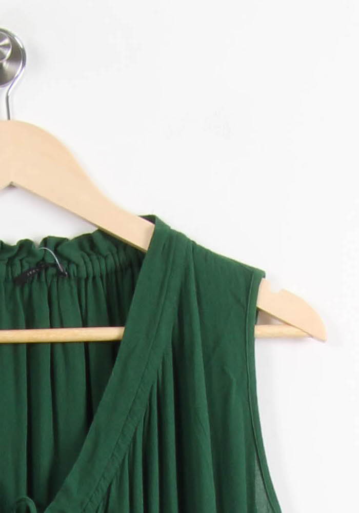 Robe Sans Manches Verte - Taille S/36 de la marque IKKS | PARAD53522 - Vendu par Paradigme - Image 3