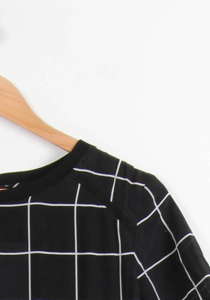 Robe Courte Noire et Blanche - Taille XL/42 de la marque Comptoir des Cotonniers | PARAD44590 - Vendu par Paradigme - Image 3