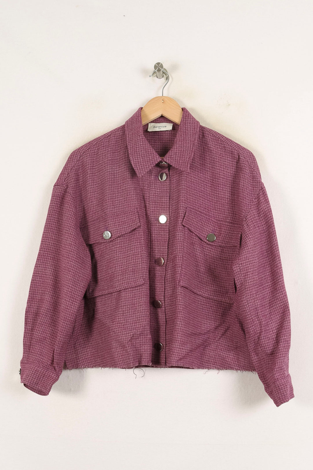Surchemise Violette - Taille S/36 de la marque Bérénice | PARAD72646 - Vendu par Paradigme - Image 2