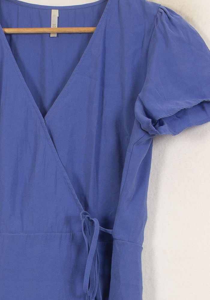 Robe Portefeuille Bleue - Taille S/36 de la marque I.Code | PARAD63896 - Vendu par Paradigme - Image 3
