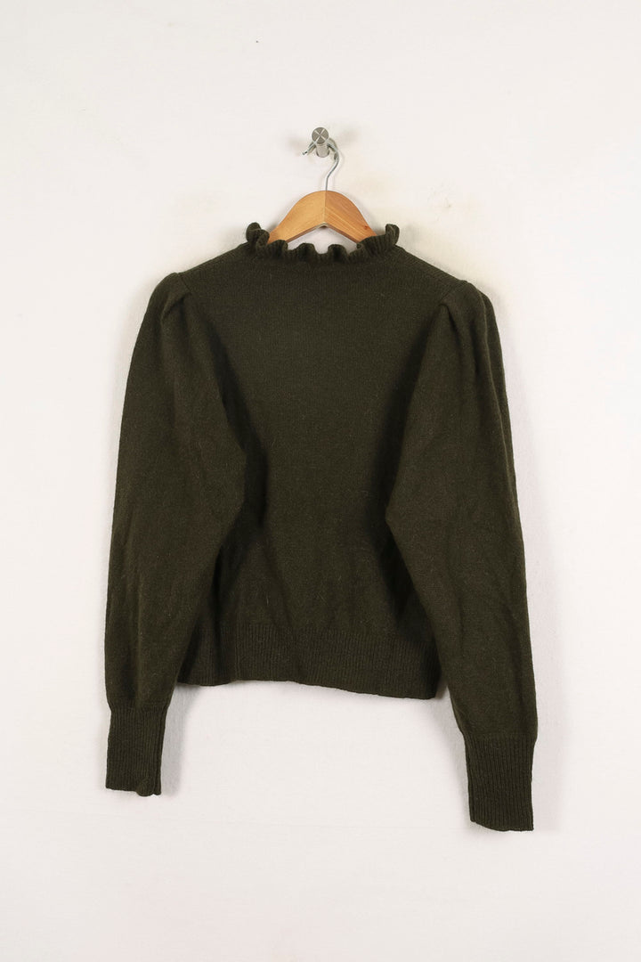 Pull Vert - Taille S/36 de la marque Bérénice | PARAD72692 - Vendu par Paradigme - Image 4