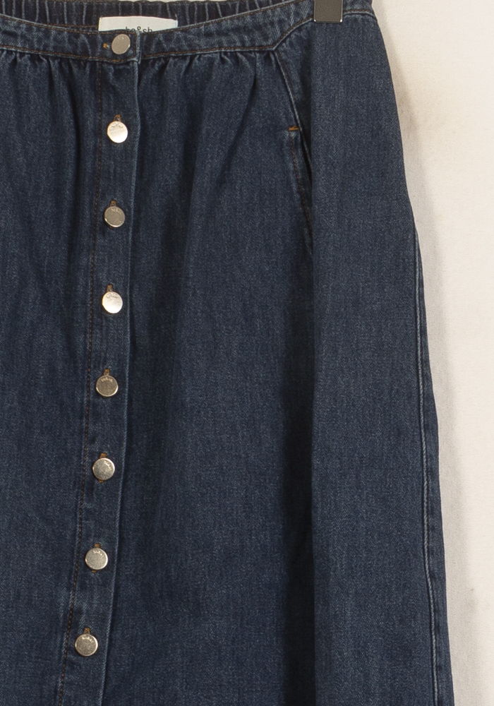 Jupe Longue Bleu - Taille XS/34 de la marque ba&sh | PARAD53610 - Vendu par Paradigme - Image 3