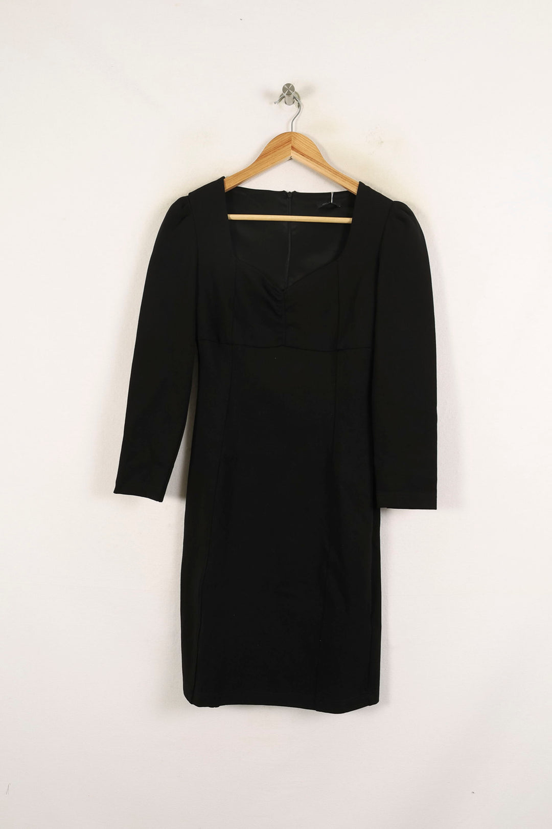 Robe Midi Noire - Taille XS/34 de la marque IKKS | PARAD73182 - Vendu par Paradigme - Image 2