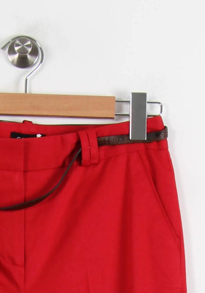Pantalon Rouge - Taille S/36 de la marque Caroll | PARAD67283 - Vendu par Paradigme - Image 3