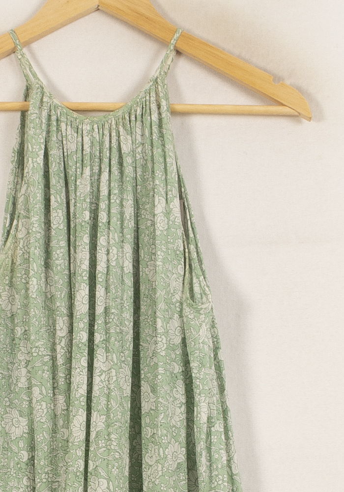 Robe Longue Verte - Taille M/38 de la marque Vanessa Bruno | PARAD64220 - Vendu par Paradigme - Image 3