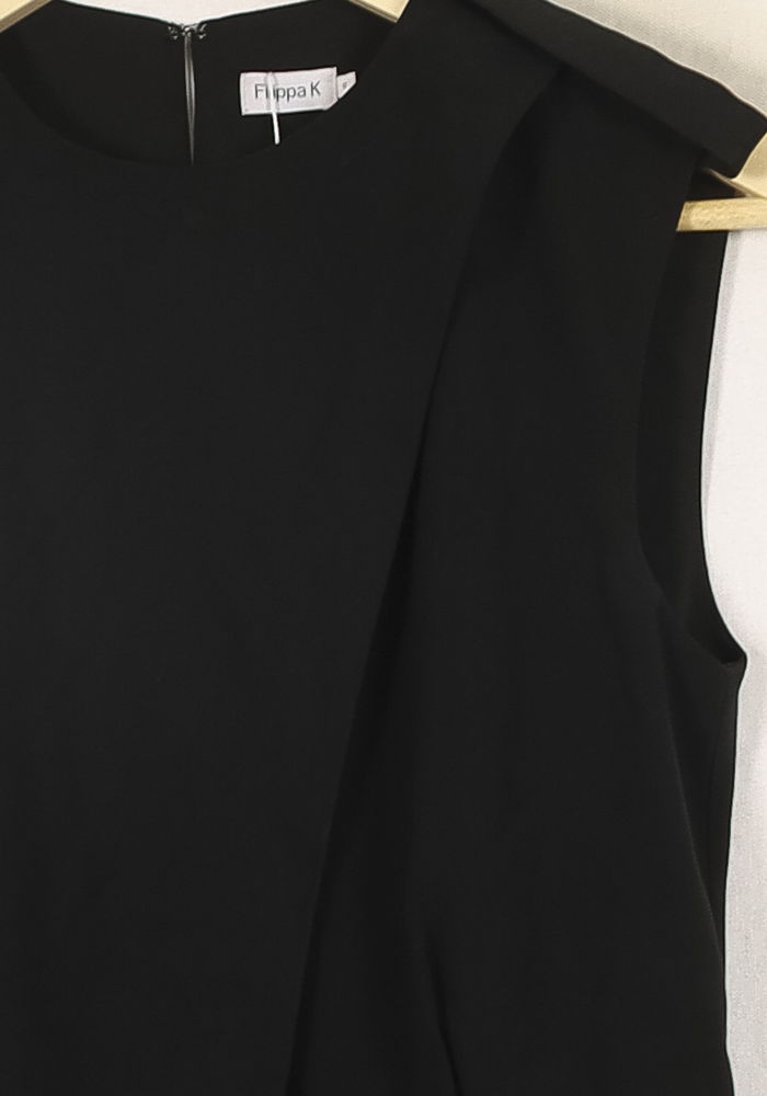 Robe Midi Noire - Taille XS/34 de la marque Filippa K | PARAD62308 - Vendu par Paradigme - Image 3