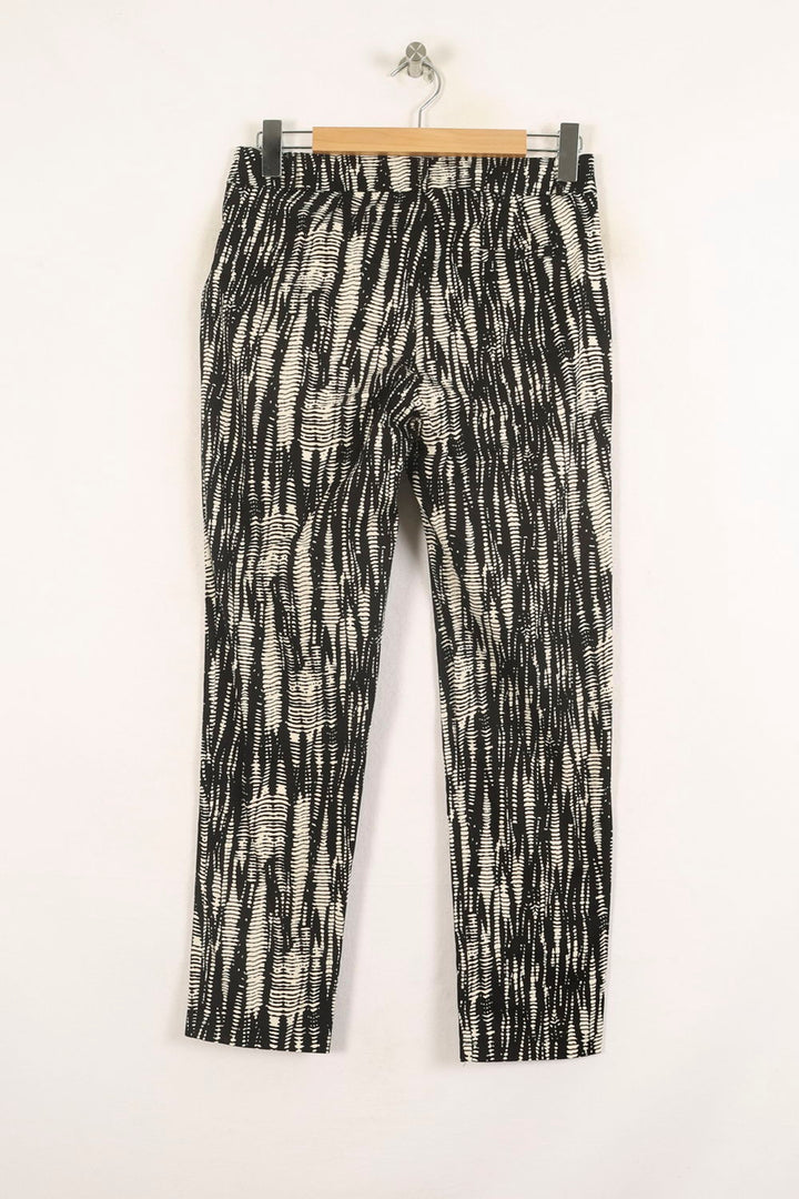 Pantalon Noir et Blanc - Taille L/40 de la marque La Fée Maraboutée | PARAD56268 - Vendu par Paradigme - Image 4
