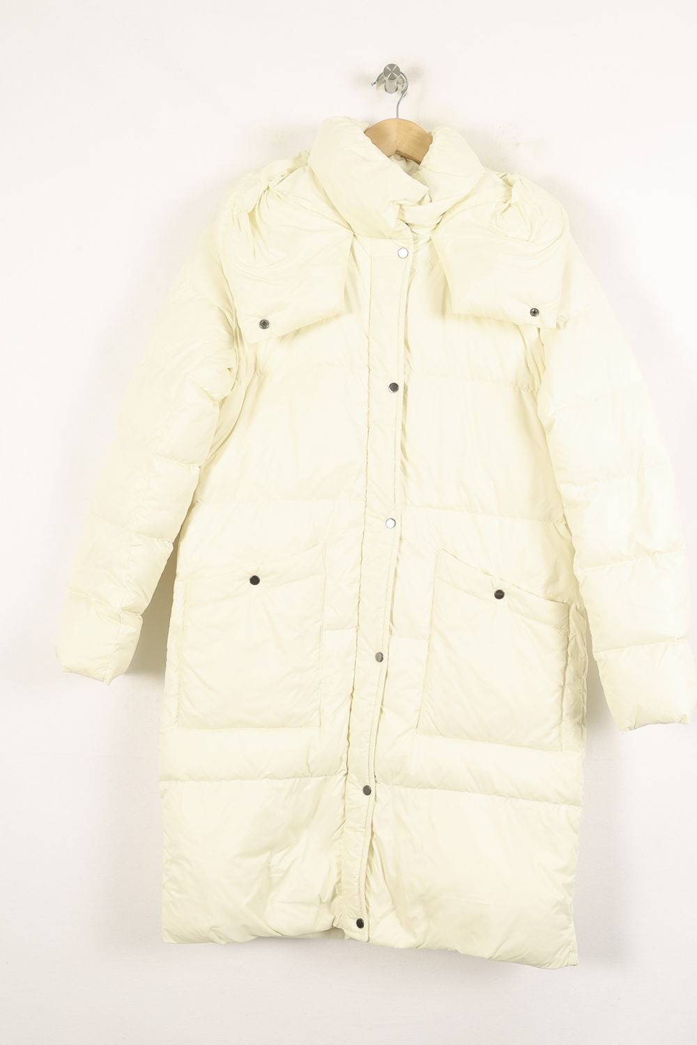 Doudoune Blanche - Taille M/38 de la marque Caroll | PARAD56302 - Vendu par Paradigme - Image 2