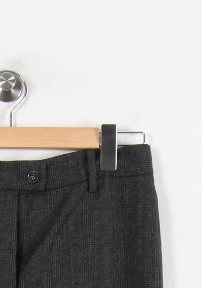 Pantalon Large Gris - Taille S/36 de la marque Max Mara | PARAD51312 - Vendu par Paradigme - Image 3