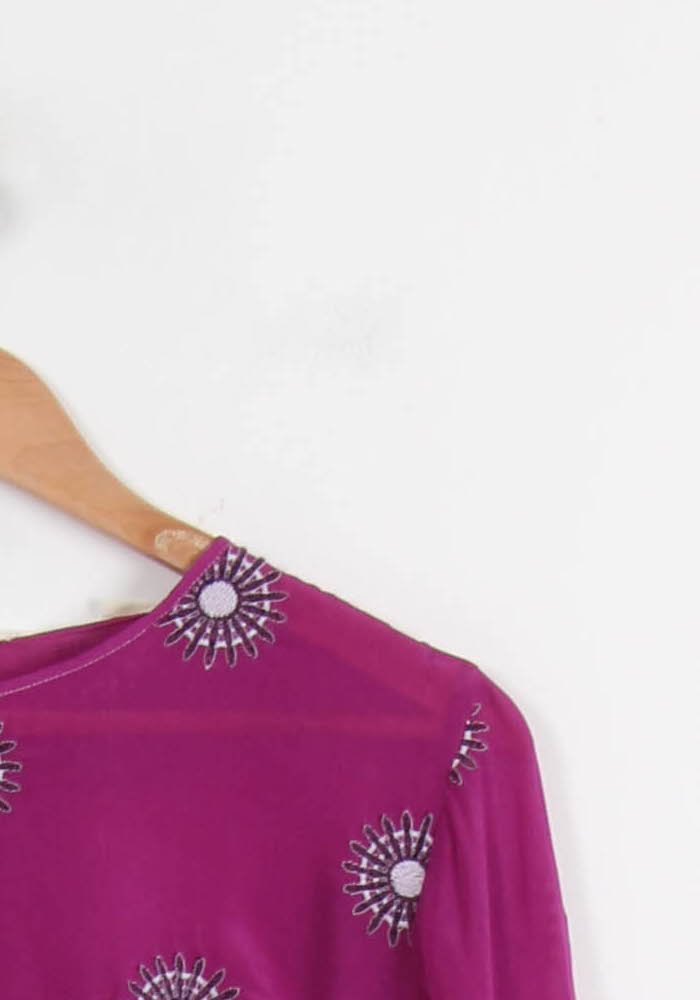 Blouse Violette - Taille S/36 de la marque Vanessa Bruno - Athé | PARAD67596 - Vendu par Paradigme - Image 3