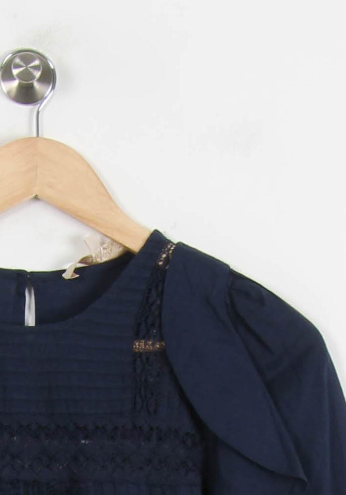 Robe Courte Bleue - Taille S/36 de la marque Vanessa Bruno | PARAD67097 - Vendu par Paradigme - Image 3
