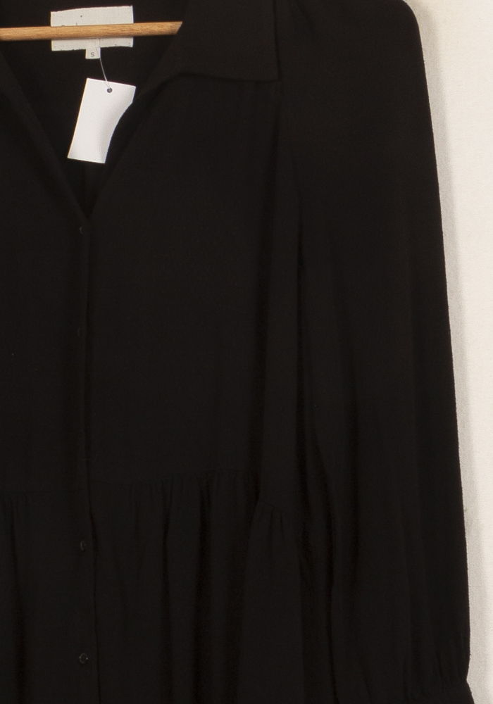 Robe Chemise Noire - Taille S/36 de la marque Sud express | PARAD32309 - Vendu par Paradigme - Image 3