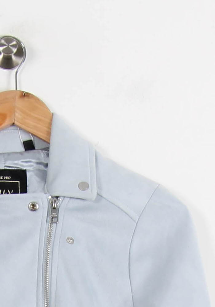 Veste Motard Bleue - Taille M/38 de la marque IKKS | PARAD66887 - Vendu par Paradigme - Image 3