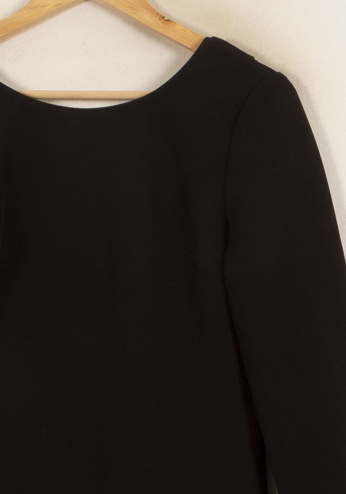 Robe Droite Noire - Taille XS/34 de la marque Sud express | PARAD53548 - Vendu par Paradigme - Image 3