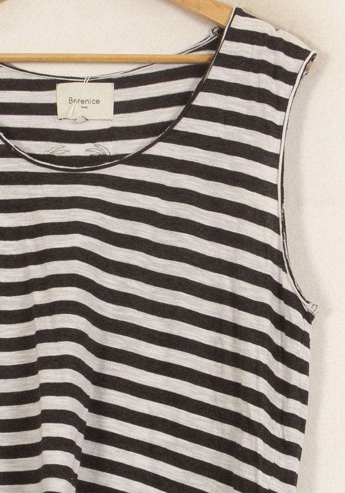 Débardeur Noir et Blanc - Taille L/40 de la marque Bérénice | PARAD63429 - Vendu par Paradigme - Image 3