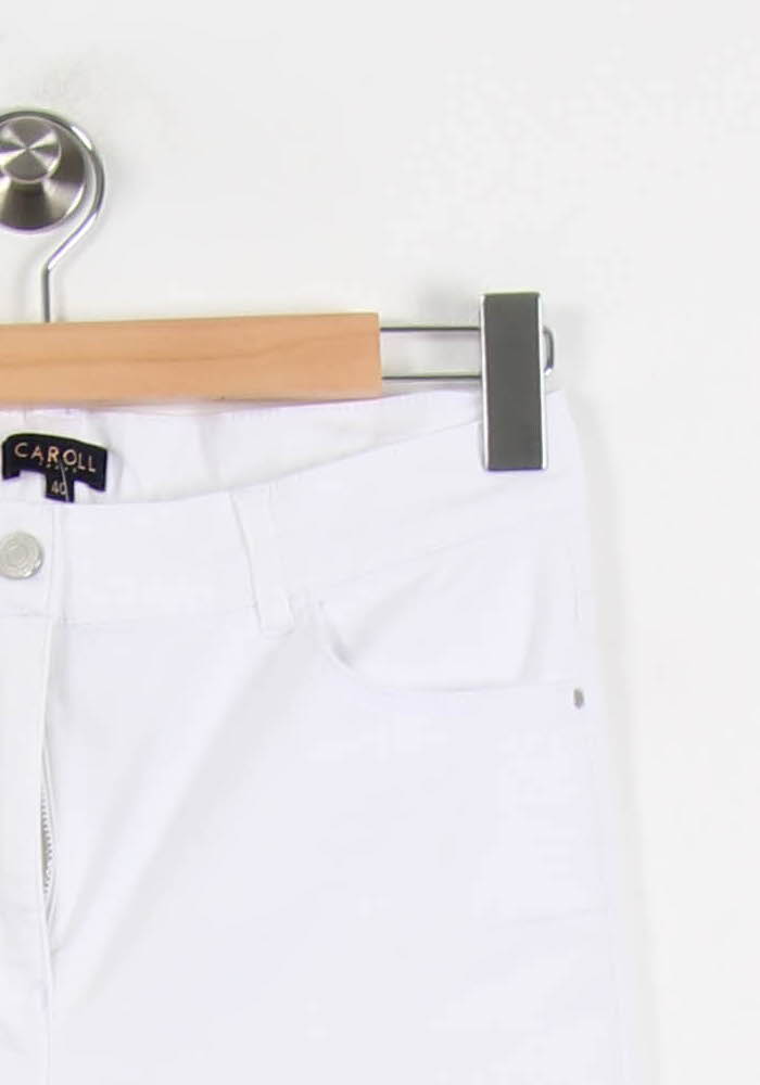 Jean Blanc - Taille L/40 de la marque Caroll | PARAD53372 - Vendu par Paradigme - Image 3
