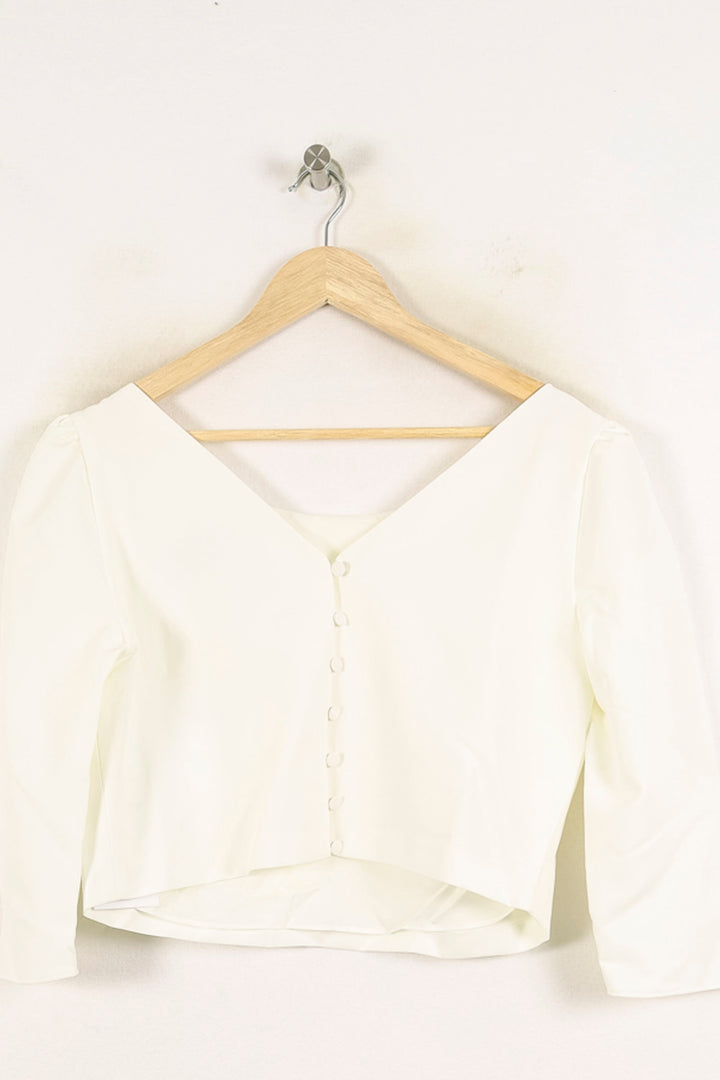Blouse Blanche - Taille XXXL/46 de la marque Maison Lemoine | PARAD72742 - Vendu par Paradigme - Image 4