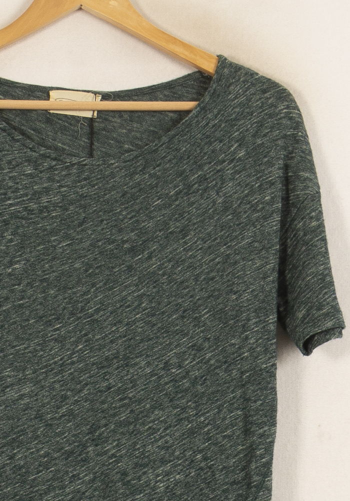 Robe T-shirt Verte - Taille M/38 de la marque American Vintage | PARAD44626 - Vendu par Paradigme - Image 3