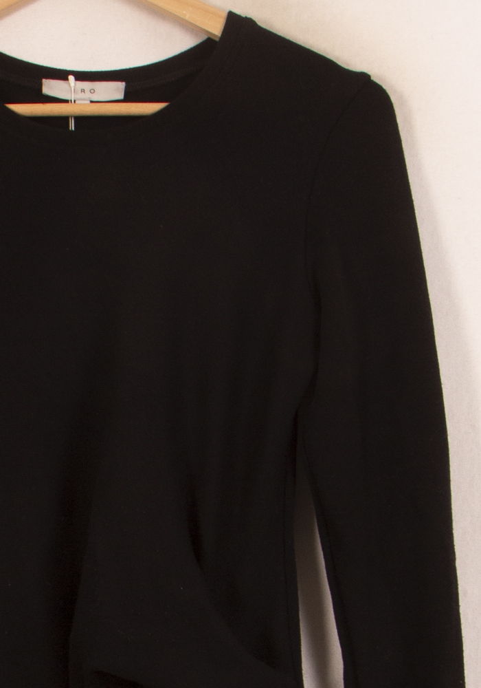 Robe Noire - Taille L/40 de la marque IRO | PARAD63530 - Vendu par Paradigme - Image 3