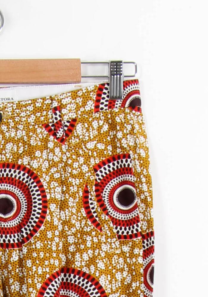 Pantalon Jaune et Rouge - Taille XS/34 de la marque Chloé Stora | PARAD44950 - Vendu par Paradigme - Image 3